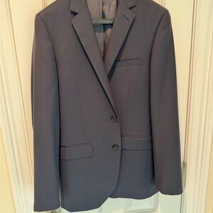 Blue Classic Single-Breasted Suit